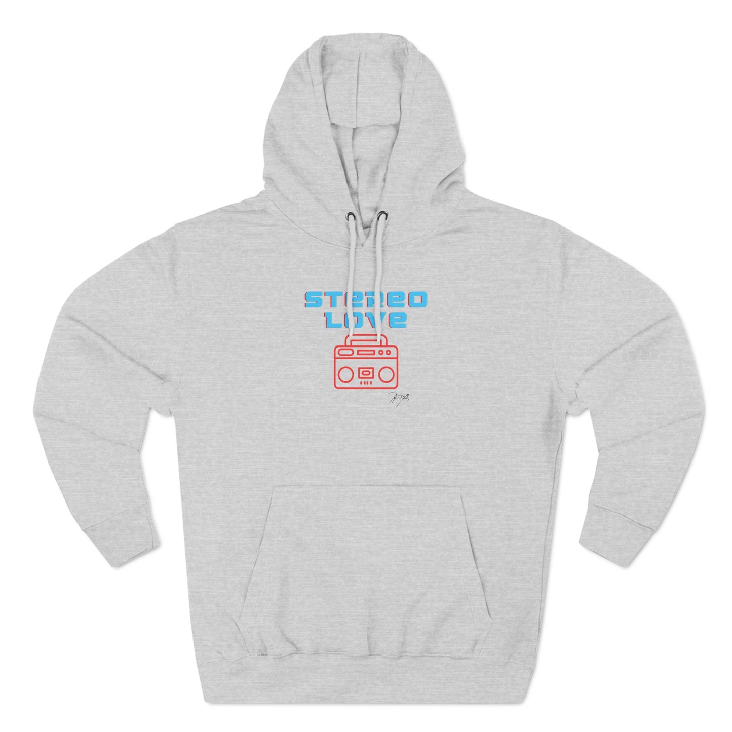 "Stereo Love" Unisex Fleece Hoodie